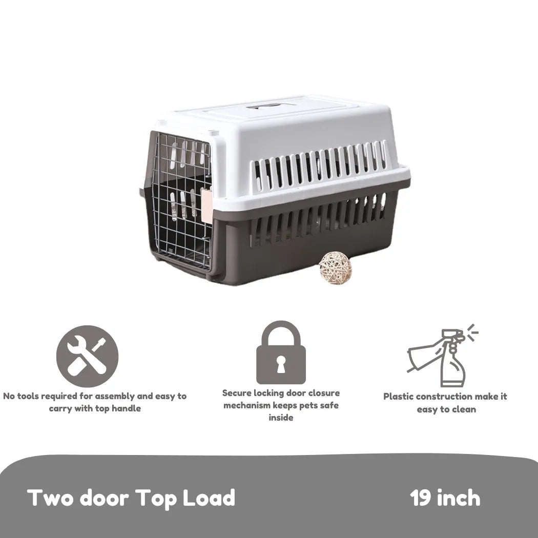 Petbroo dog crate box- travel essentials