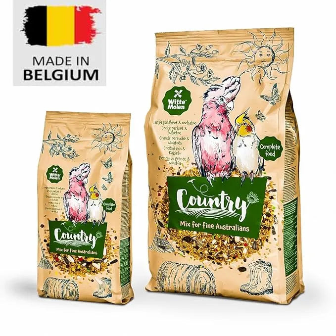 Country Large Parakeet & Cockatoo Seed Mix 600g - bird food