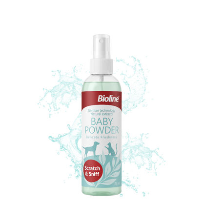 Bioline Baby powder scent-118 ml pet grooming