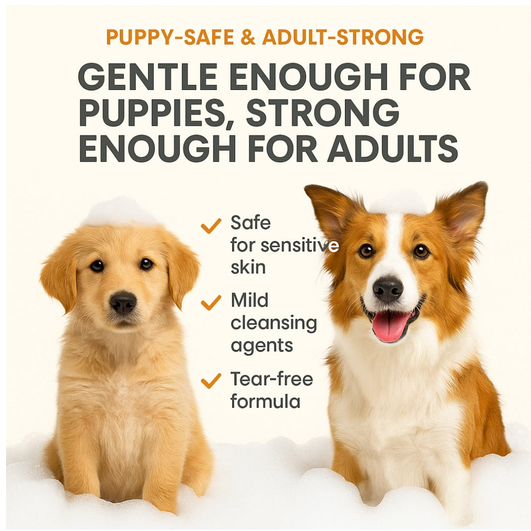 Duvo+- shampoo 2 in 1 - dog shampoo- pet grooming