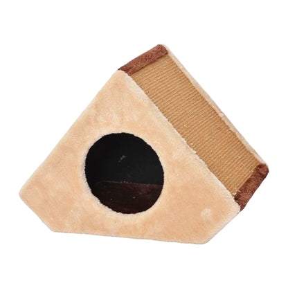 Catry TriPod Cat Hideaway with Scratcher