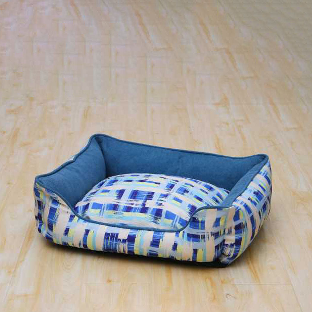 Catry ChillNest Blue Comfort Pet Bed