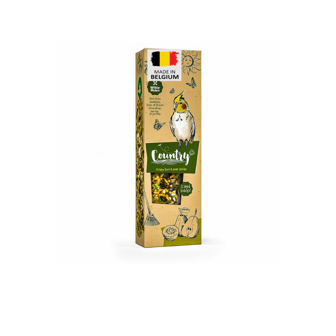 Country seed stick, parakeet kiwi and pear - 140g bird food