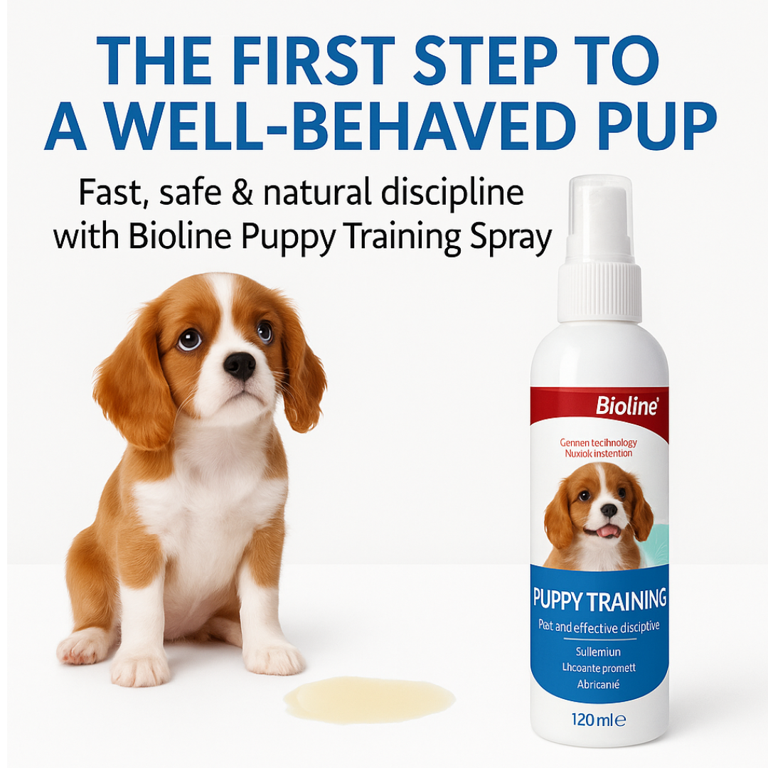 Puppy Training Spray 50ml, Puppy Toilet Training Spray, White - pet grooming