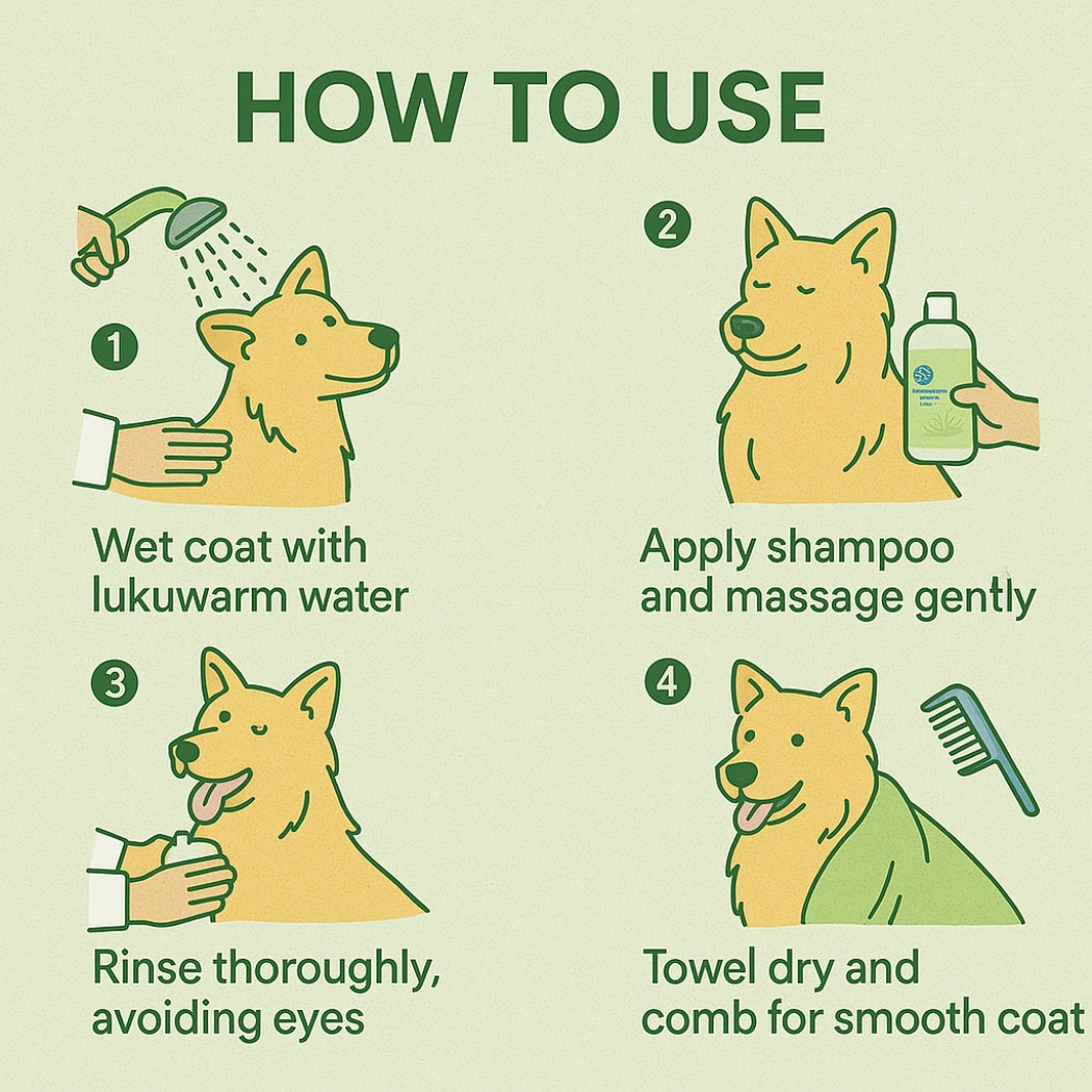 Duvo+ hypoallergenic shampoo- pet grooming