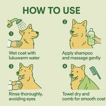 Duvo+ hypoallergenic shampoo- pet grooming