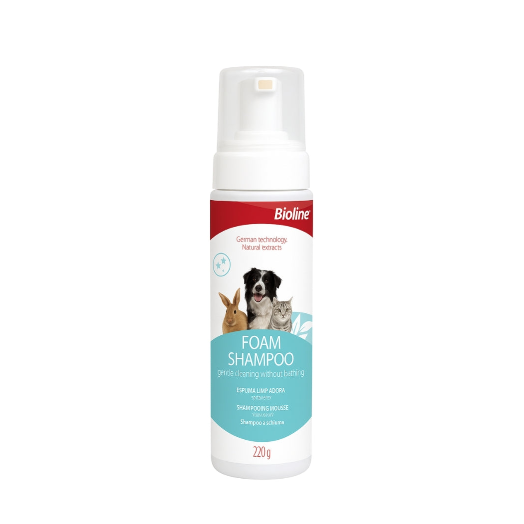 Bioline Foam Shampoo -250g - pet grooming