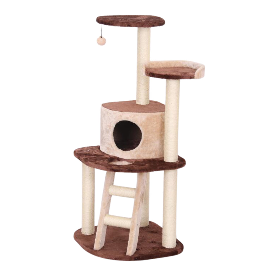 Catry Multi-Level Adventure Tower with Scratching Posts & Cozy Condo