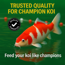 Jumbo protein rich Koi carp  fish food bucket 4kg
