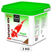 Jumbo protein rich Koi carp staple fish food bucket 3kg