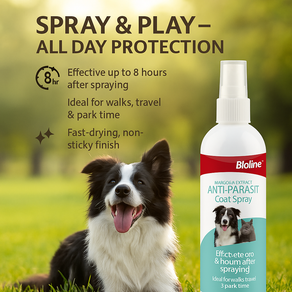 Bioline Anti parasite coat spray 207ml