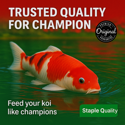 Jumbo protein rich Koi carp staple fish food bucket 3kg