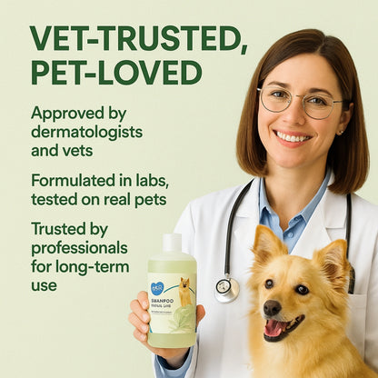 Duvo+ hypoallergenic shampoo- pet grooming