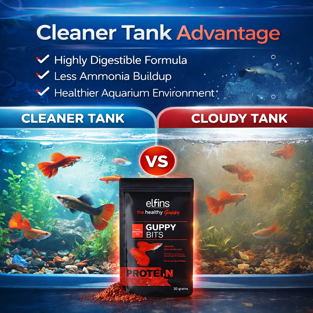Guppy Fish Food Micro Pellets 20g