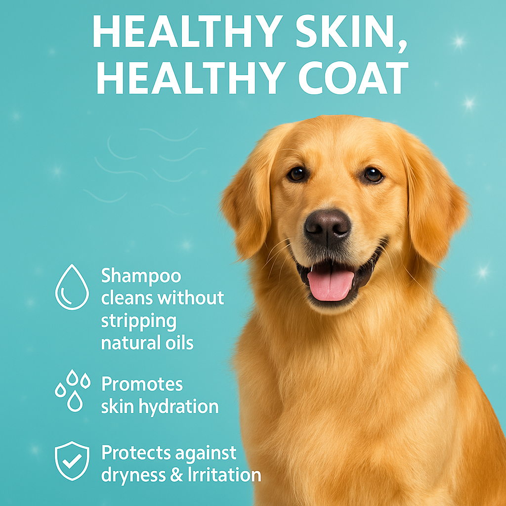 Complete Grooming Combo – Deshedding shampoo + Cologne Spray = (Shiny, clean & fresh)