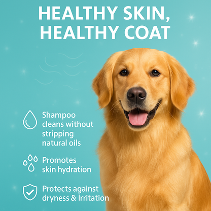 Complete Grooming Combo – Deshedding shampoo + Cologne Spray = (Shiny, clean & fresh)