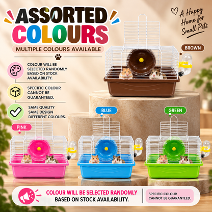 Petbroo Airnest Hamster Cage 23x17x15 cm