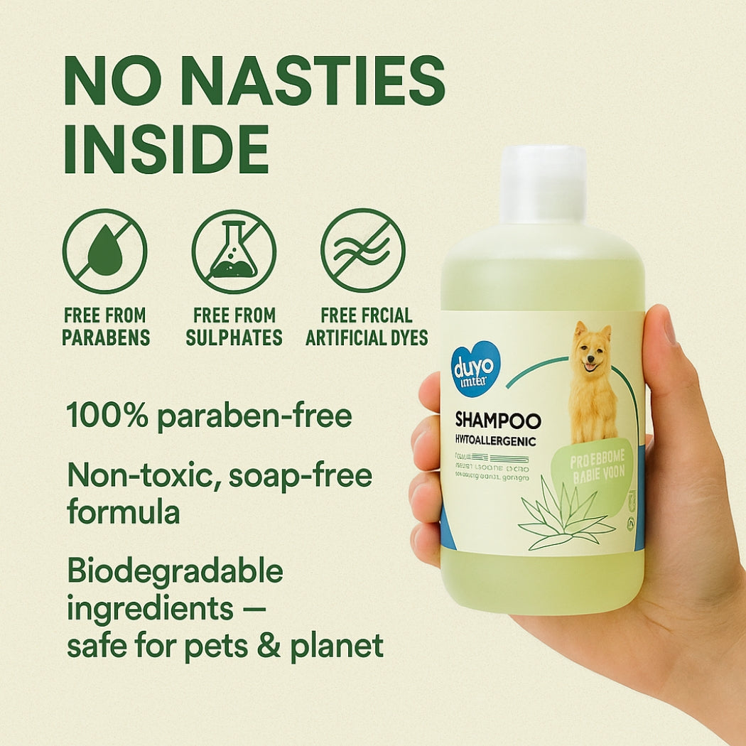 Duvo+ hypoallergenic shampoo- pet grooming