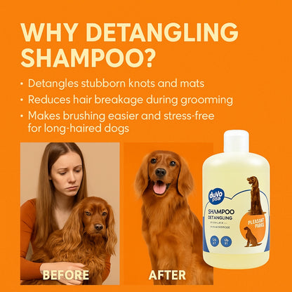 Duvo+ Detangling shampoo- pet grooming