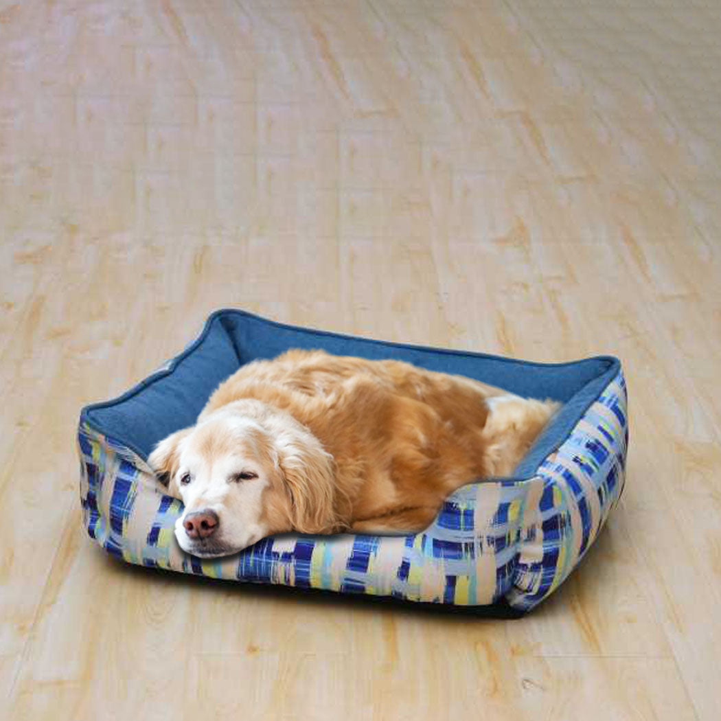 Catry ChillNest Blue Comfort Pet Bed