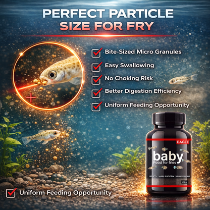 Baby Fish Food for Fry Growth