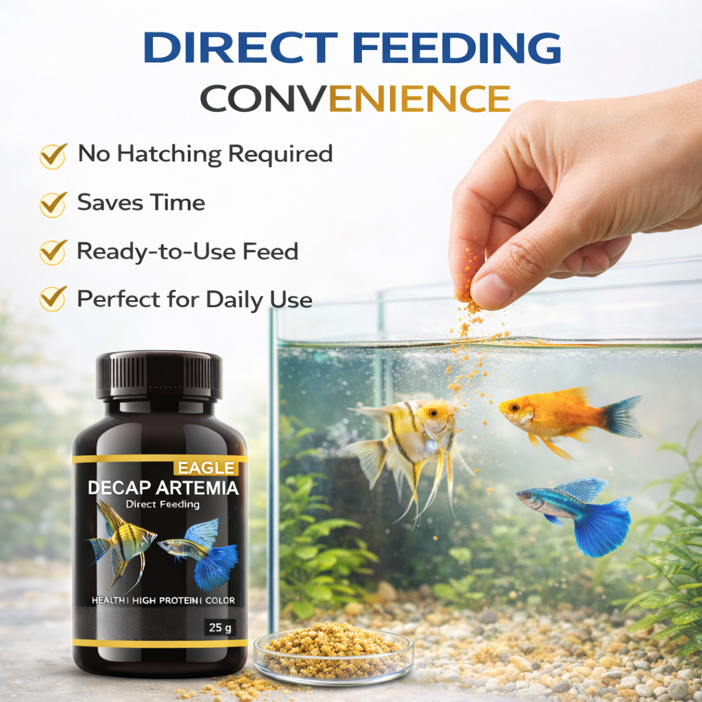 Decapsulated Artemia Fish Food 25g