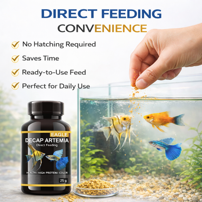 Decapsulated Artemia Fish Food 25g