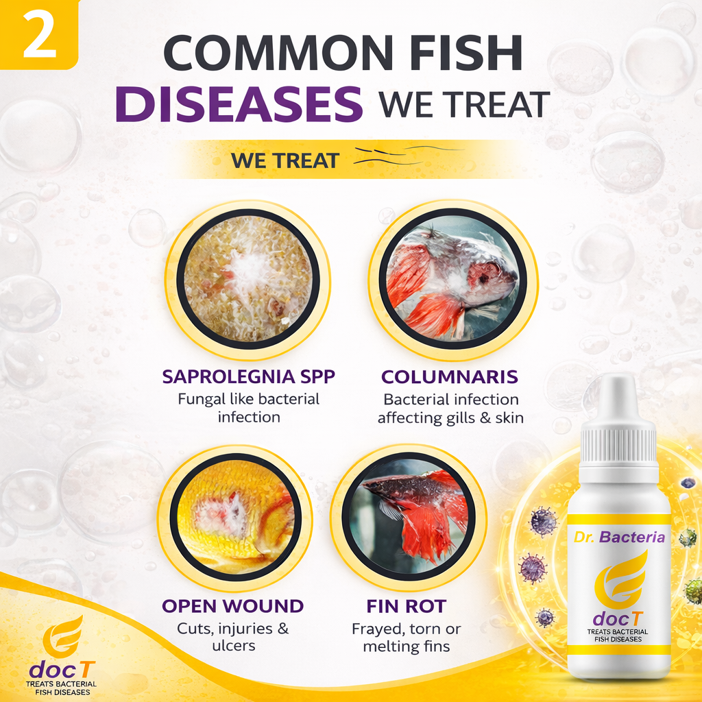 Aquarium Fish Bacterial Treatment Liquid
