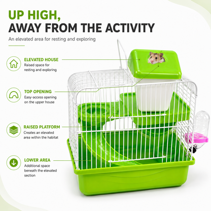 Petbroo Nesty Hamster cage 27x21x28 cm
