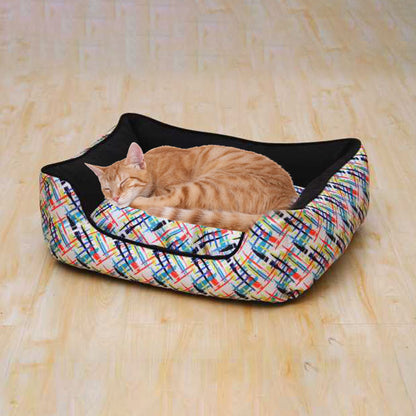 Catry ColorWeave Contemporary Pet Bed