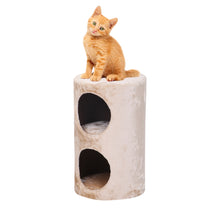Catry CozyLoft™ Dual-Den Plush Cat Condo