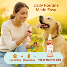 Everyday Freshness Combo – Cologne Spray + Small Treat = Good smell + reward treat