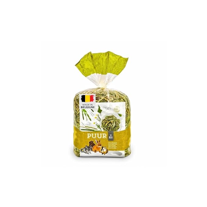 Puur Timothy Hay with Herbs – 500g small animal forage