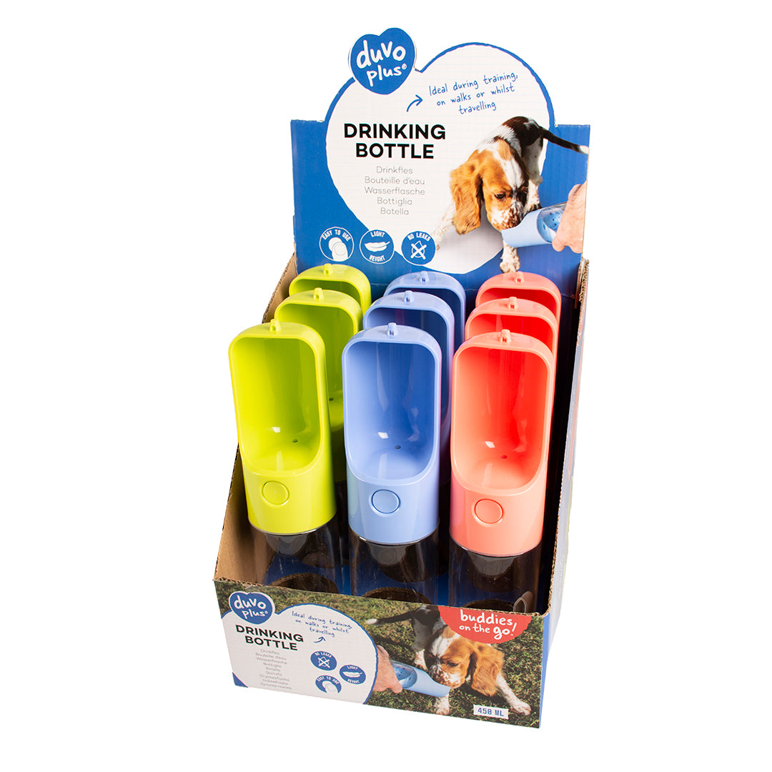 Duvo+ Drinking bottle 450ml-dog travel essentials