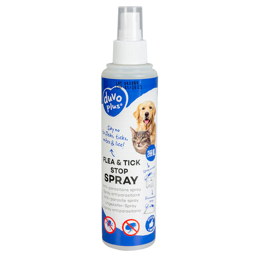 Duvo+ flea and tick stop spray -200ml - pet grooming