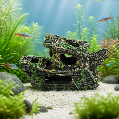 Aquarium Decoration Rock Cave Ornament for Fish Tank, 2020120900774