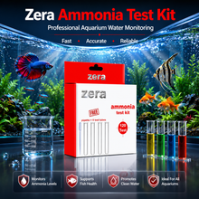 ZERA AMMONIA TEST KIT FOR AQUARIUM WATER TESTING – PROFESSIONAL AMMONIA MONITORING KIT | 120 TESTS | FAST, ACCURATE & RELIABLE RESULTS