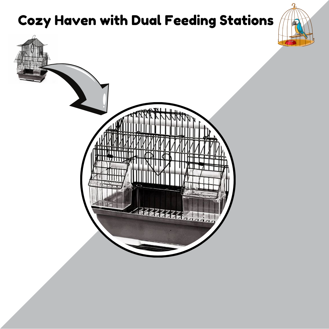 Dayang Mansion Style Bird Cage A201
