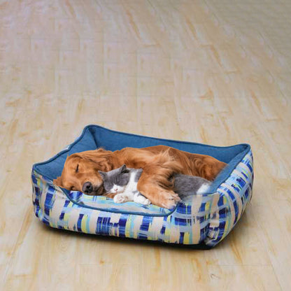 Catry ChillNest Blue Comfort Pet Bed
