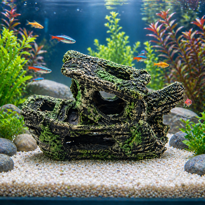 Aquarium Decoration Rock Cave Ornament for Fish Tank, 2020120900774