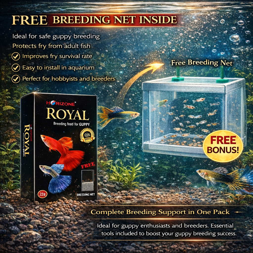 Guppy Breeding Fish Food Micro Pellets Three Box Pack (3 x 22 g)