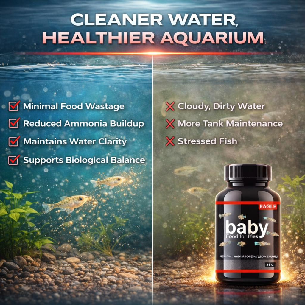 Baby Fish Food for Fry Growth