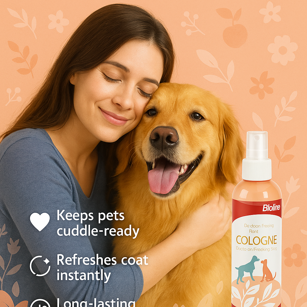 Complete Grooming Combo – Deshedding shampoo + Cologne Spray = (Shiny, clean & fresh)