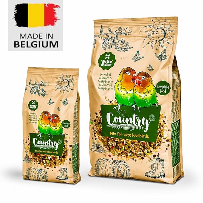 Witte molen Country Premium Lovebird seed mix -  bird food