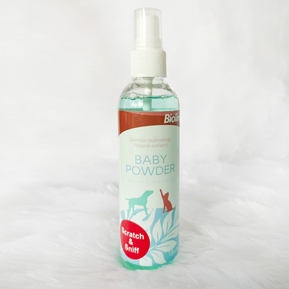 Bioline Baby powder scent-118 ml pet grooming