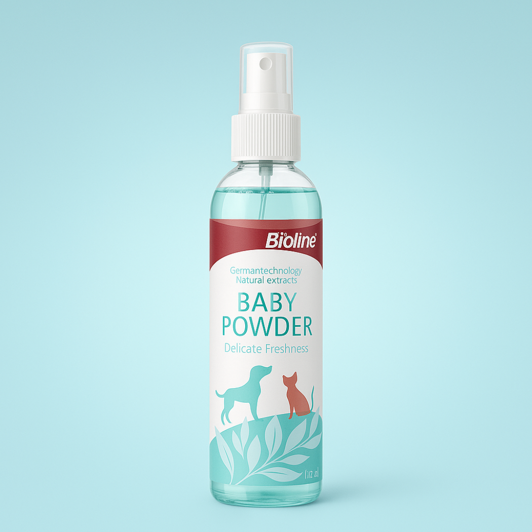 Bioline Baby powder scent-118 ml pet grooming