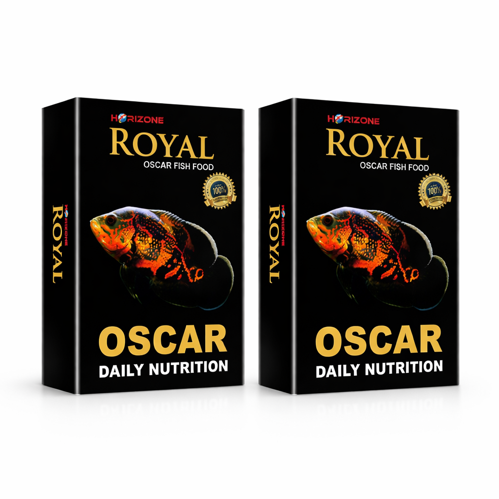 Oscar Fish Food Pellets for Large Cichlids 2 Box Combo Pack
