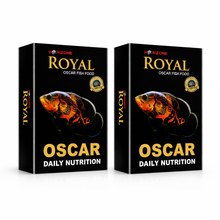 Oscar Fish Food Pellets for Large Cichlids 2 Box Combo Pack