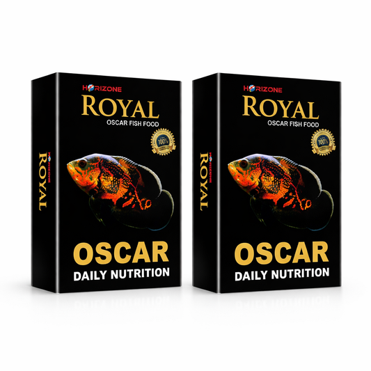 Oscar Fish Food Pellets for Large Cichlids 2 Box Combo Pack