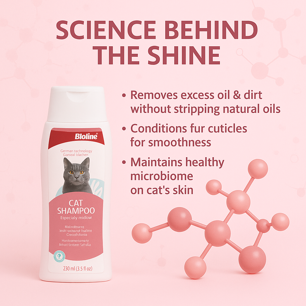 Bioline Cat shampoo 250 ml pet grooming
